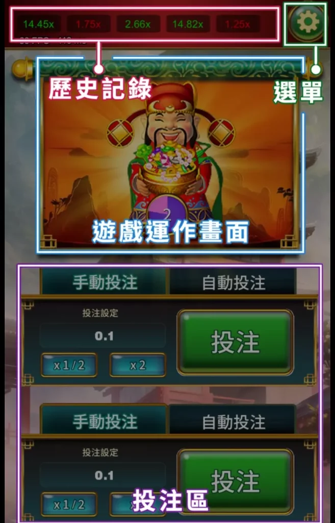 財神搖搖 BT電子遊戲介紹