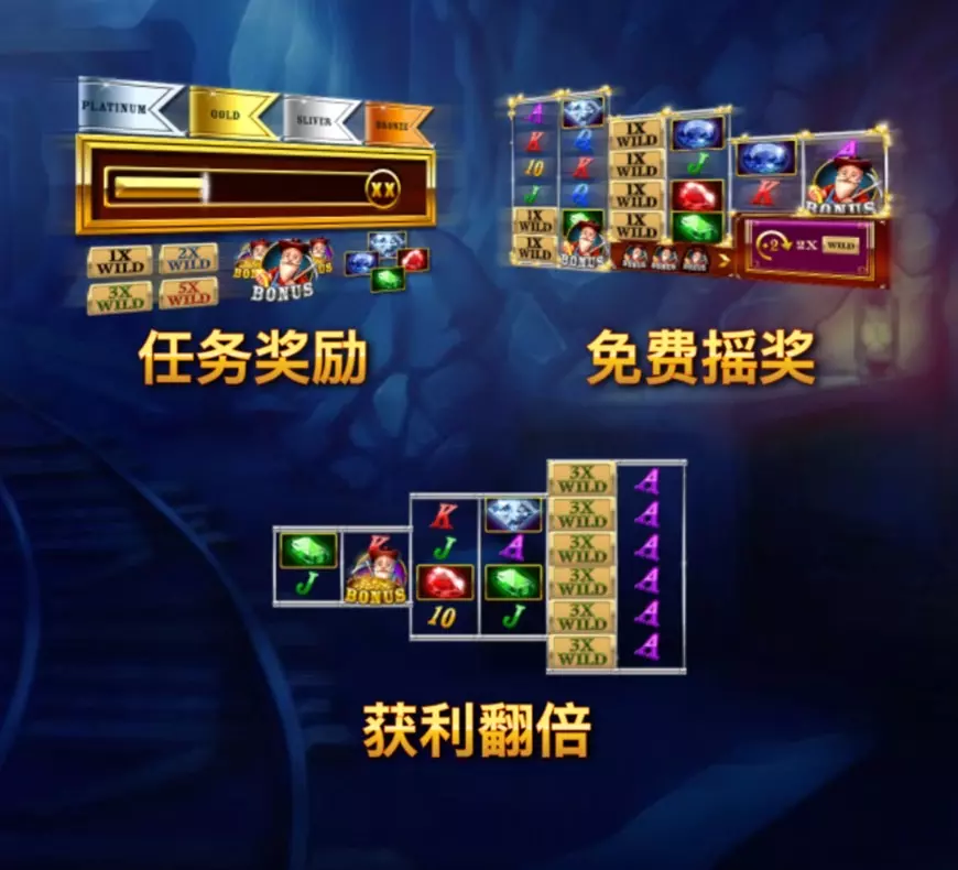 黃金礦工 QT電子遊戲介紹